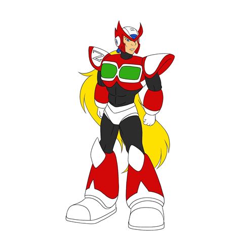 Zero from Mega Man X series Ruby Spears Style by Ilhamalam8 on DeviantArt