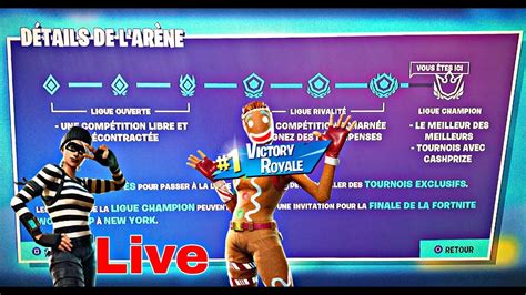 Live Fr Fortnite On Rush Les Points En Ar Ne Solo Youtube