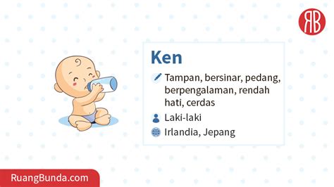 Ken Arti Nama Kombinasi Rangkaian Nama Sifat And Karakter