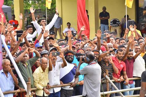 Slpp May Day Rally At Cambell Park Caption Story Daily Mirror