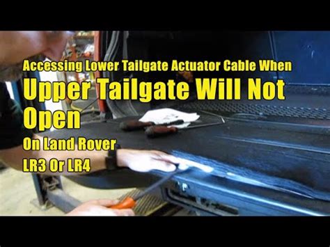 Atlantic British Presents Land Rover LR3 Tailgate Will Not Open YouTube