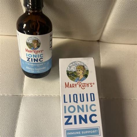 Mary Ruth S Organic Ionic Zinc Liquid Drops Unflavored Fl Oz Exp