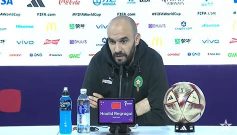 مدرب المنتخب المغربي يخرج بتصريح يحمل معاني الأمل والإيجابية، وهذا ما