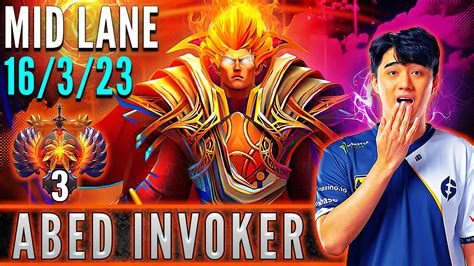 EG Abed Invoker Mid Lane Pro Gameplay Patch 7 32b Dota 2 Full