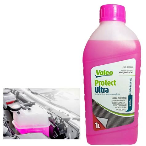 Aditivo Radiador Pronto Para Uso Rosa Org Nico Diluido Protect Ultra