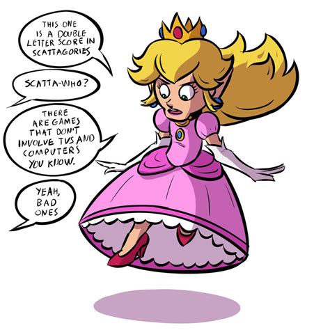 P Is For Princess Peach By Josh Ulrich On Deviantart