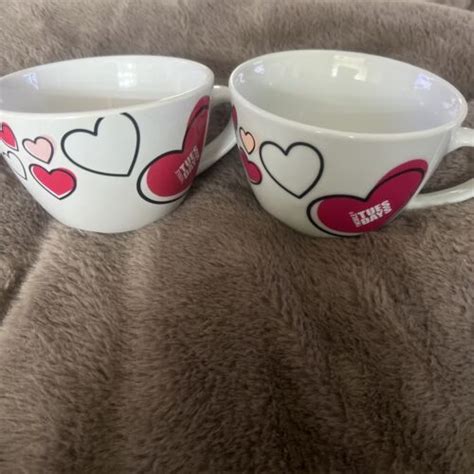 Pair T Mobile Tuesdays Mug Hearts Love Coffee TCups Is It Tuesday EBay