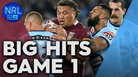 2022 State Of Origin Big Hits Game I NRL On Nine YouTube