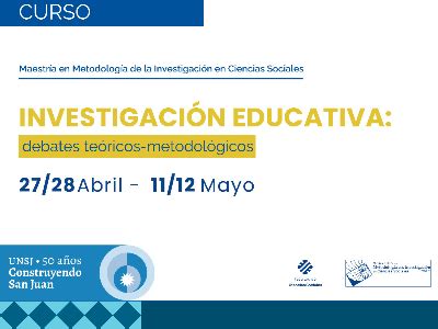 Universidad Nacional De San Juan Seminario Investigaci N Educativa