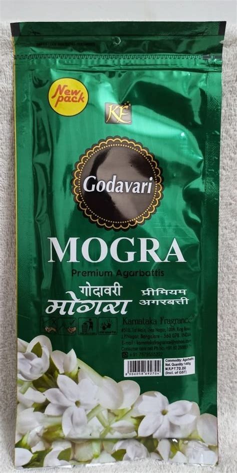 Karnataka Fragrance Wood And Charcoal Mogra Premium Incense Stick For