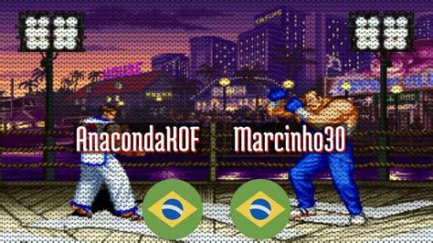 FT10 Rbff1 AnacondaKOF BR Vs Marcinho30 BR Real Bout Fatal Fury