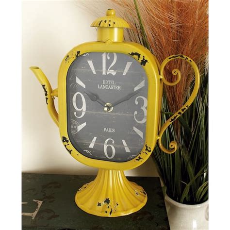 12 Vintage Metal Tea Kettle Clock Set Michaels