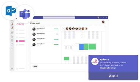 Microsoft Teams Desk Booking Integration Kadence