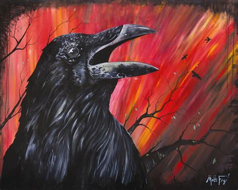 Raven - Irony Arts - Paintings & Prints, Animals, Birds, & Fish, Birds, Ravens & Crows - ArtPal