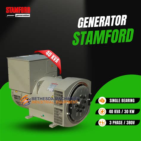 Jual Generator 40 Kva 30kw Stamford 40kva 3phase Shopee Indonesia