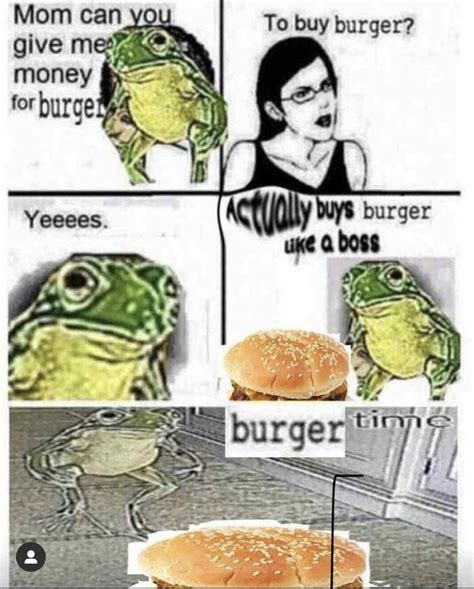 Burger time : r/antimeme