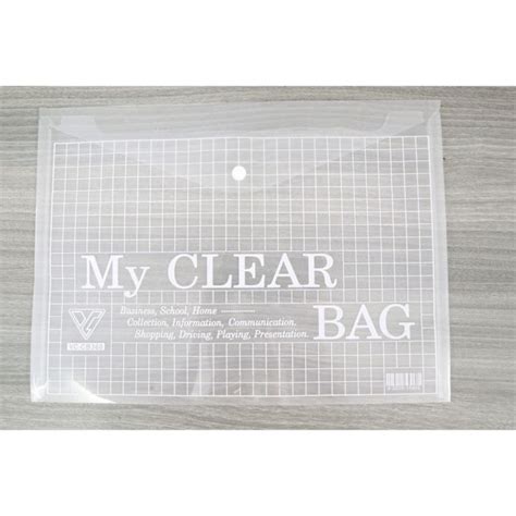 ☇☂ 5 Xấp Bìa Nút My Clear A4 10 Cái Xấp Lazada Vn