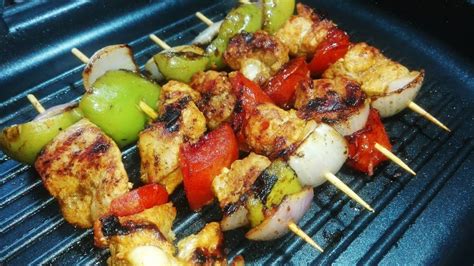 Shashlik Recipe How To Make Chicken Shashlik Youtube