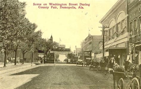 Demopolis 1907 Demopolis Demopolis Alabama Washington Street