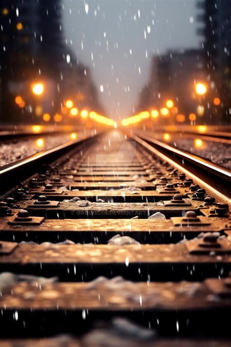 railroad tracks 9 by GabiMedia on DeviantArt