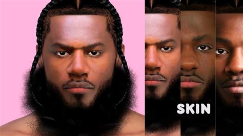 Sims 4 Male Lip Presets Nose Presets Skins New Hair Cc Folders