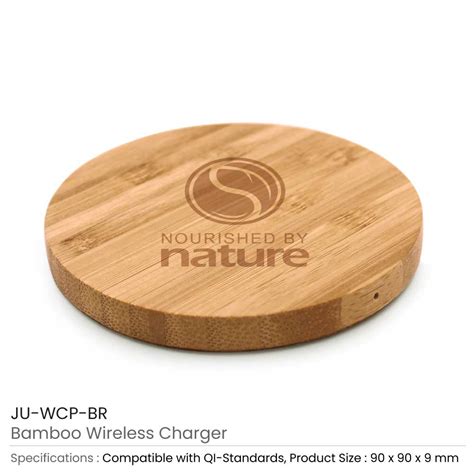 Bamboo Wireless Charging Pad Promotional Ts Suppliers