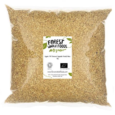 Organic Tvp Textured Vegetable Protein Mince Forest Whole Foods Trade