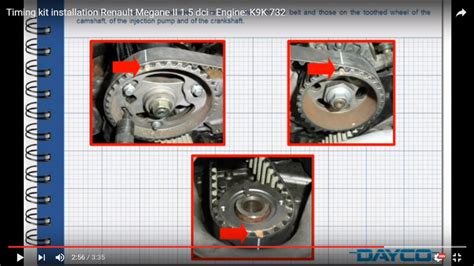 Timing Belt Tutorial Renault Megane Professional Motor Mechanic