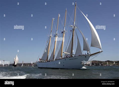 Portuguese Schooner Santa Maria Manuela Lisbon Stock Photo Alamy