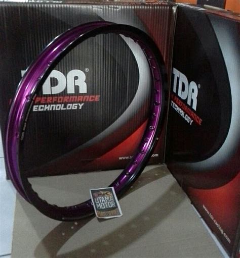 Jual Velg Set Tdr Wx Shape Two Tone X Dan X Warna Black