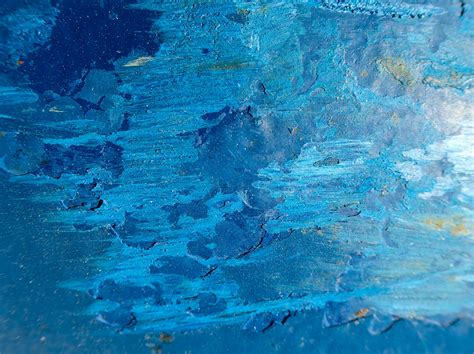 blue  white abstract painting  stock photo