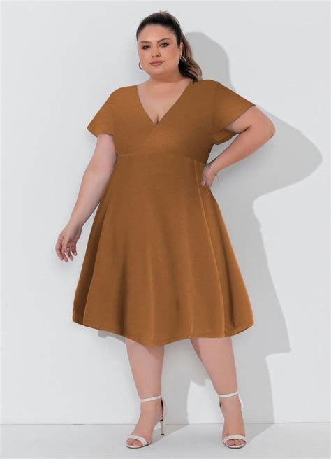 Plus Size Feminino Marguerite