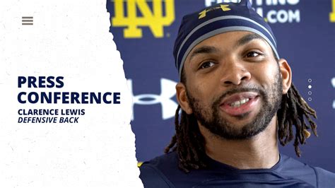 video db clarence lewis  notre dame cb room fall camp emphasis