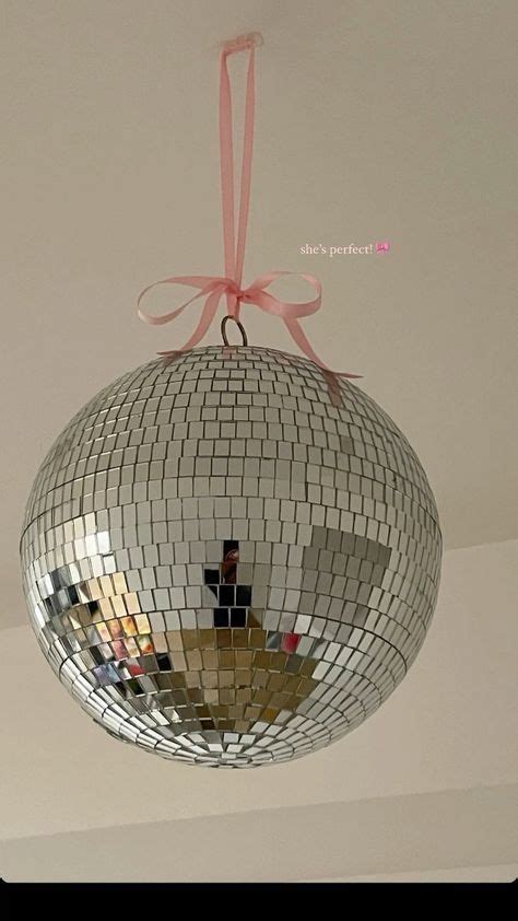 pink disco ball party birthday wedding friend gathering party college discoball cute pink ...