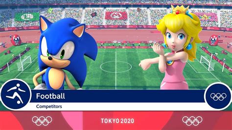 Mario Sonic At The Tokyo 2020 Olympic Games Team Sonic Vs Team