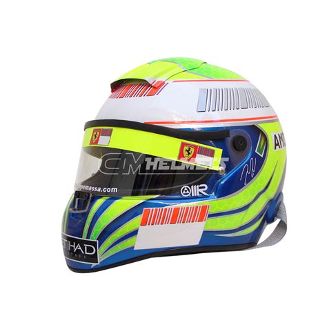 FELIPE MASSA 2008 F1 REPLICA HELMET FULL SIZE - CM Helmets