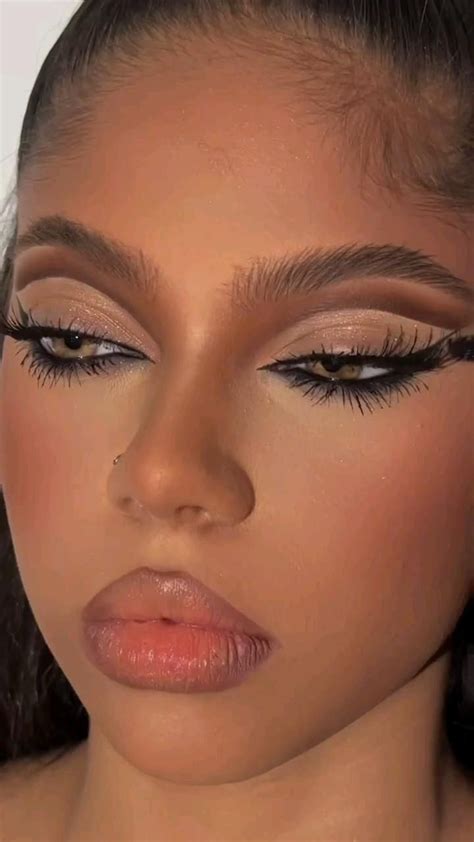 baddie makeup  sultry makeup eye makeup tutorial birthday