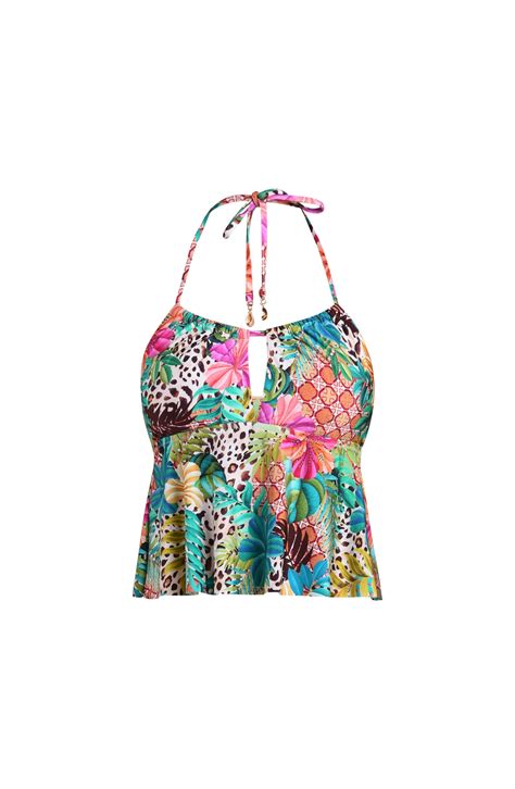 Sunshine 79 Paradise Heat Halter Midkini Top