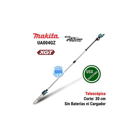 UC003GZ Makita SIERRA Eléctrica Batería 40V BL 30cm