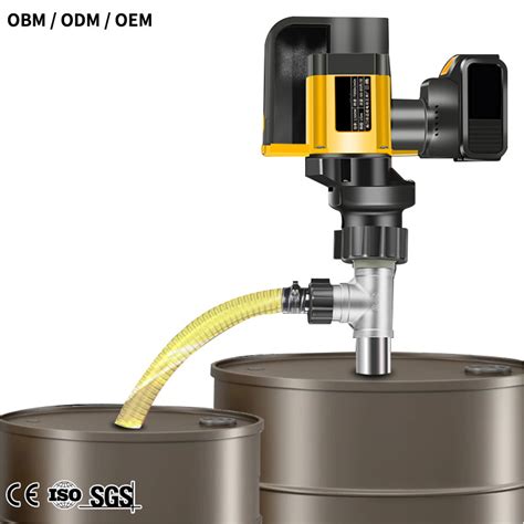 Portable Electric Min Oil Grease Cordless Barrel Grease Transfer Drum Pump Battery 220v