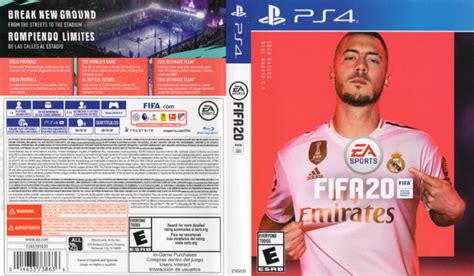 FIFA 20 PS4 Cover - DVDcover.Com