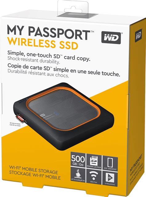 Wdbamj5000agy Wd My Passport Wireless Ssd 500gb Usb 30 Bei Reichelt Elektronik