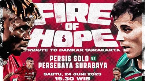 Link Live Streaming Indosiar Persis Solo Vs Persebaya Surabaya Di Laga