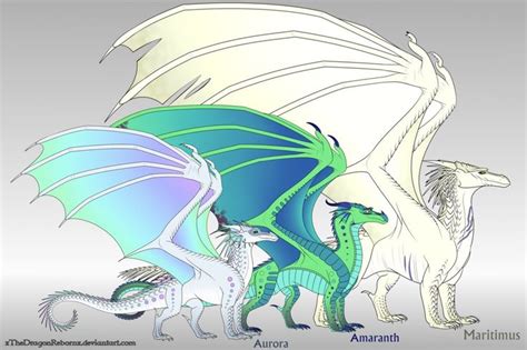 Wings Of Fire Dragon Hybrid Drawings