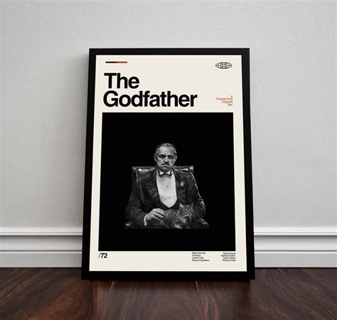 The Godfather Poster the Godfather Print the Godfather - Etsy