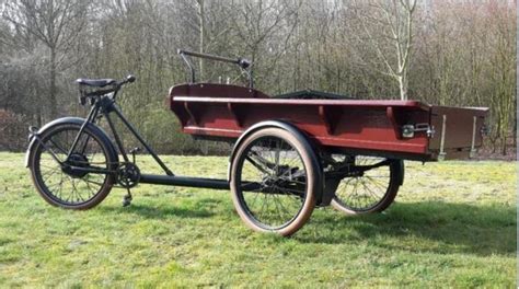 Classic Dutch Bakfiets Cargo Bike Cargobike Trike Fully Restored In