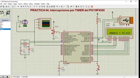 VIDEO Práctica 4 Microcontroladores Interrupciones por TIMER del