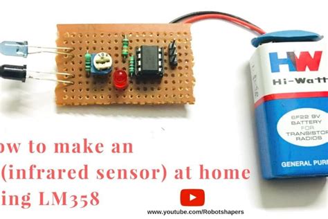 Ir Sensor Module Using Lm358