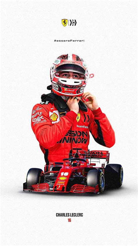 Charles Leclerc Ferrari Wallpaper