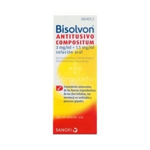 Bisolvon Antitusivo Compositum Mg Ml Mg Ml Ml Farmacia Sarasketa